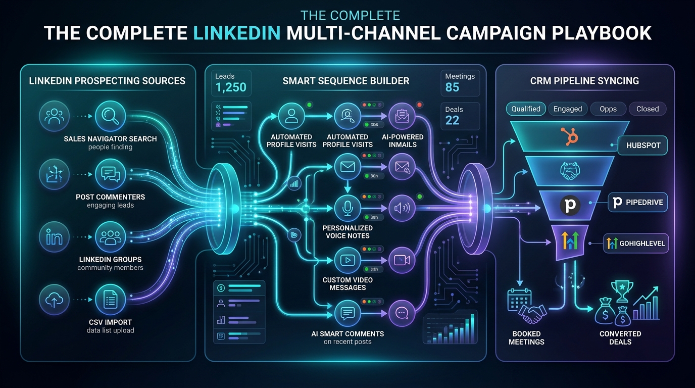 LinkedIn Multi-Channel Campaign Playbook: Voice & Video Notes